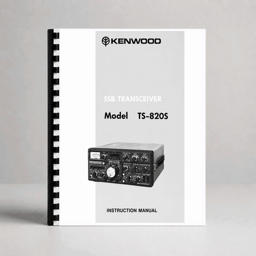 Kenwood 820s manuale - kenwood, ts-820s