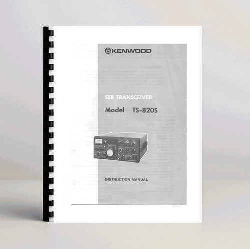Kenwood 820s manuale di - ts-820s,