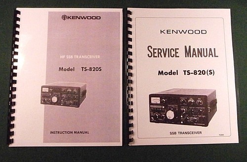 Kenwood 820s manuali di - kenwood, ts-820s