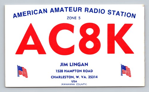 Ham radio qsl ac8k - radio,